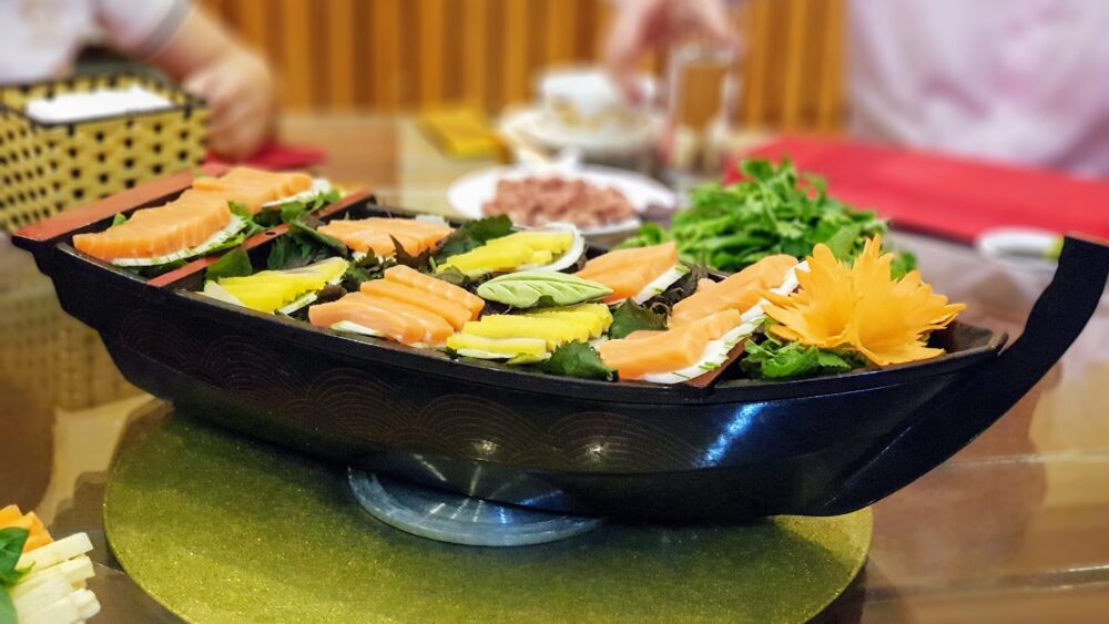 Overwinteren in Vietnam sushi