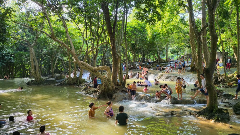 Overwinteren in Vietnam watervallen